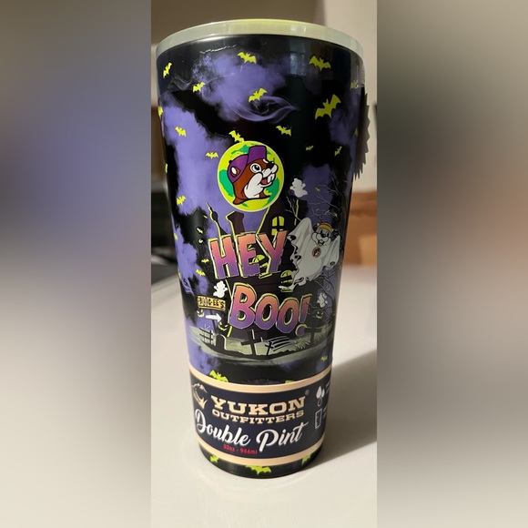 SOLD!Buc-ees 2024 Limited Edition Glow-in-the-Dark Halloween Tumbler- 32 oz- NWT - Picture 2 of 10